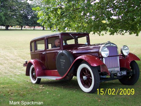 1929 Hudson Sedan - owners: Vic & Theresa Hutchins