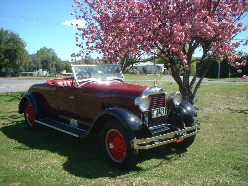 1927 Hudson Super 6 Roadster - owners: Trevor & Dot Johnson