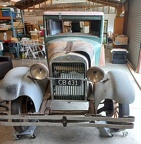 1928 Essex Coupe - under restoration: Previous owner - Gil Miers